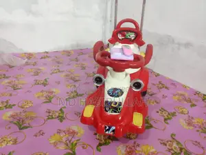বাচ্চাদের লাল বেবি অটো কার