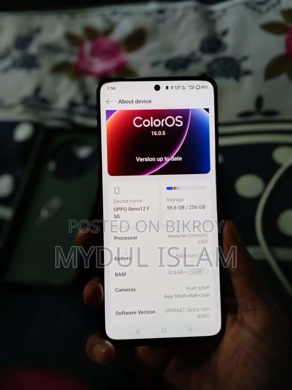 Oppo Reno12 F 5G 256 GB Green