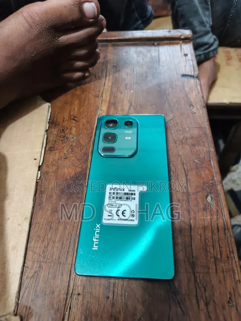 Infinix Note 50 4G 256 GB Green