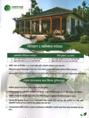 Land Share Sale of London Park and Cultural City, Dhaka