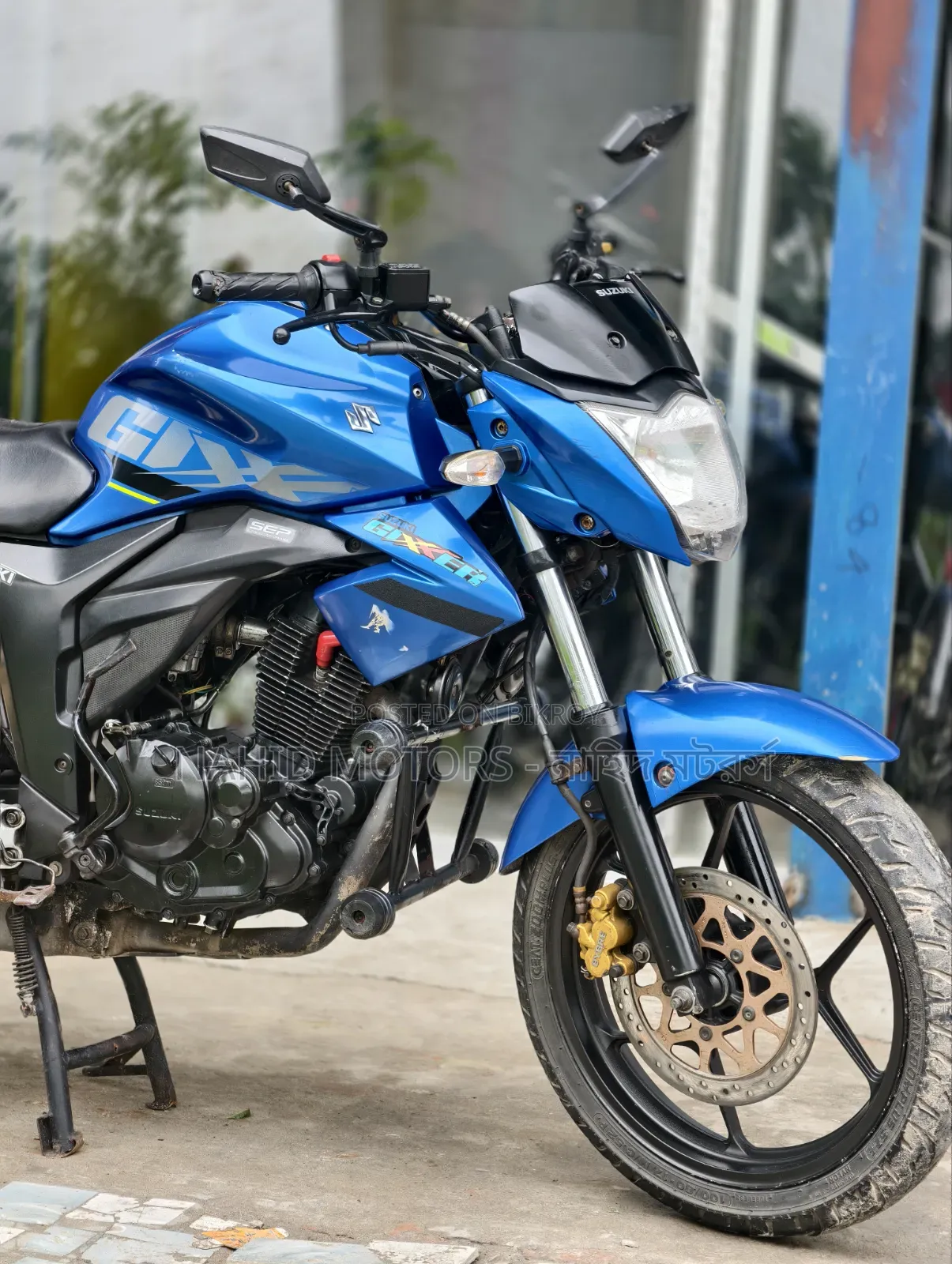 Suzuki Gixxer Monotone 2022 Blue
