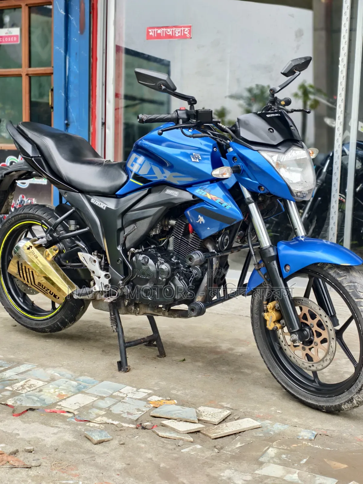 Suzuki Gixxer Monotone 2022 Blue