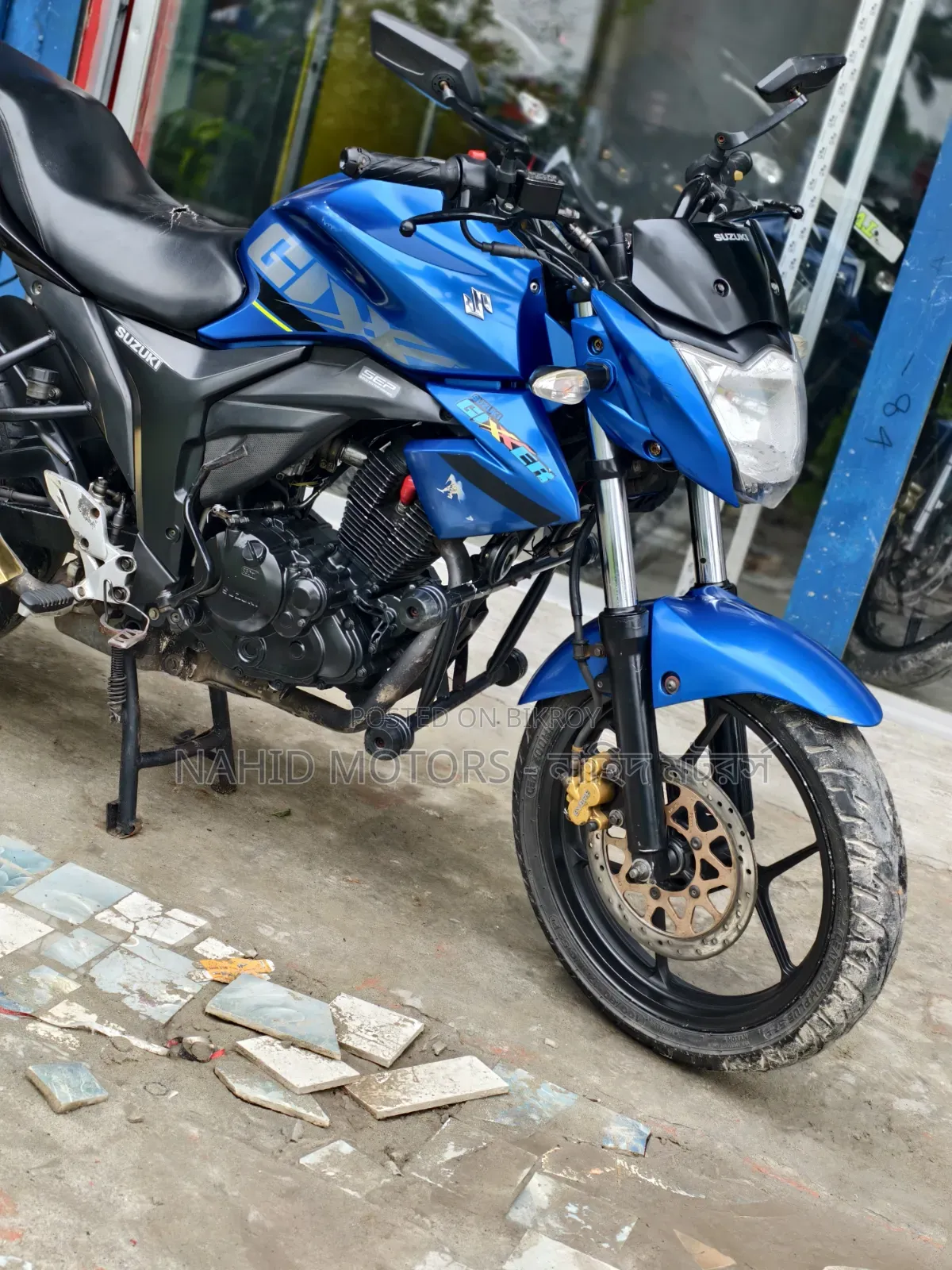 Suzuki Gixxer Monotone 2022 Blue