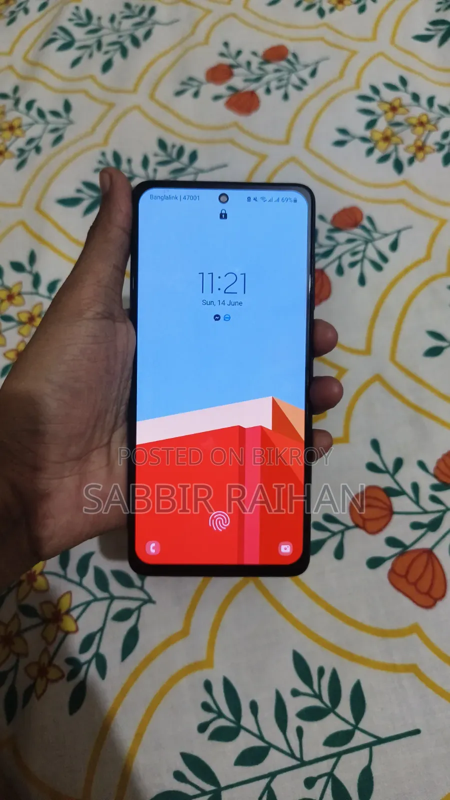 স্যামসাং গ্যালাক্সি এ৫১ ৫জি ১২৮ জিবি নীল