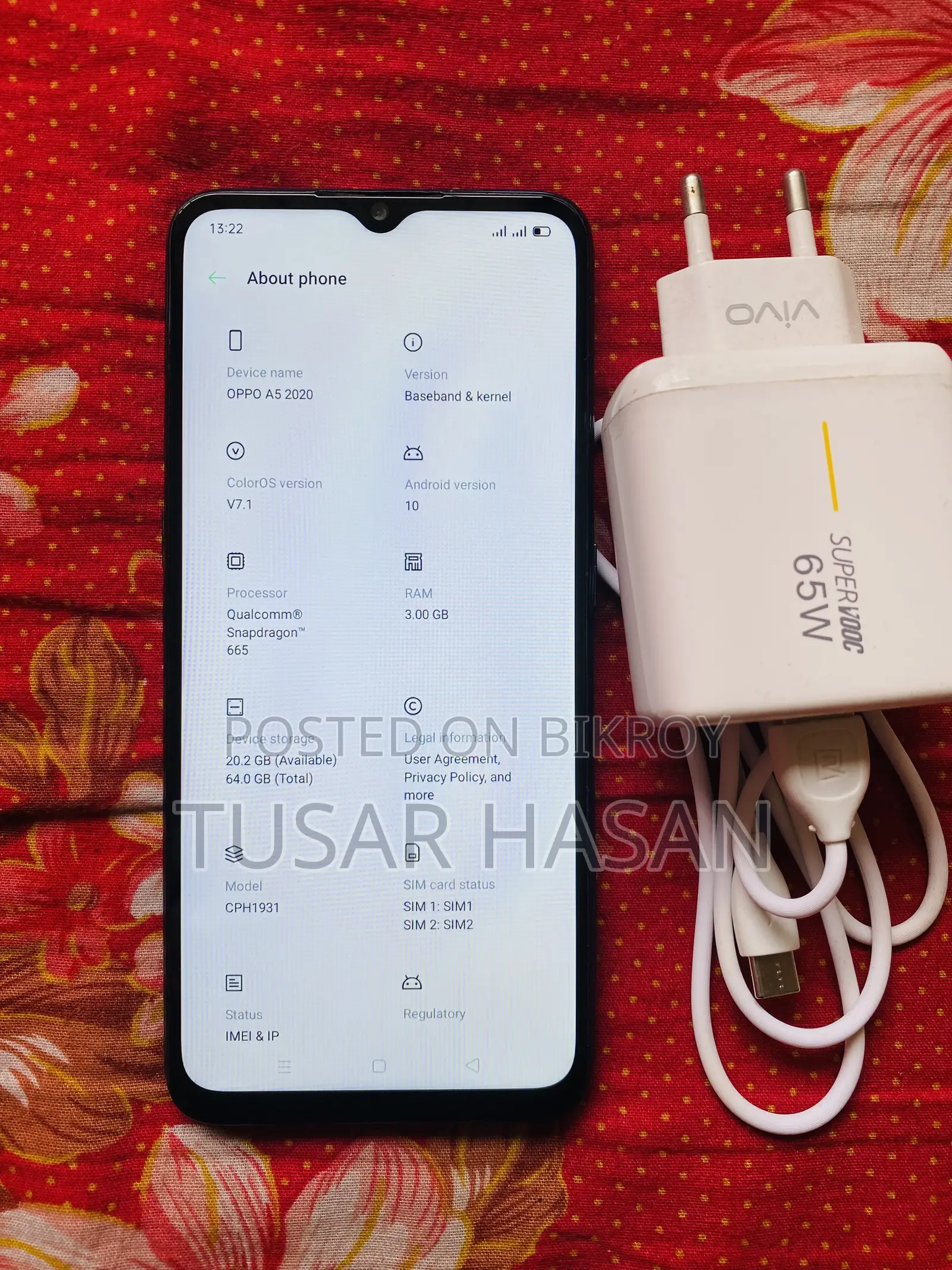Oppo A5 64 GB Green