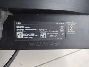 Dell D1918h 19" LED Monitor for Sale