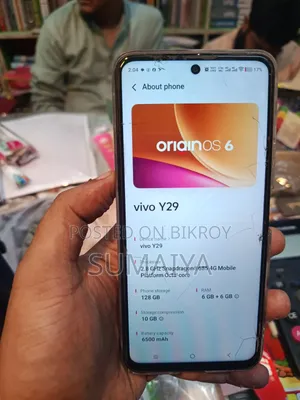 Vivo Y29 128 GB Silver