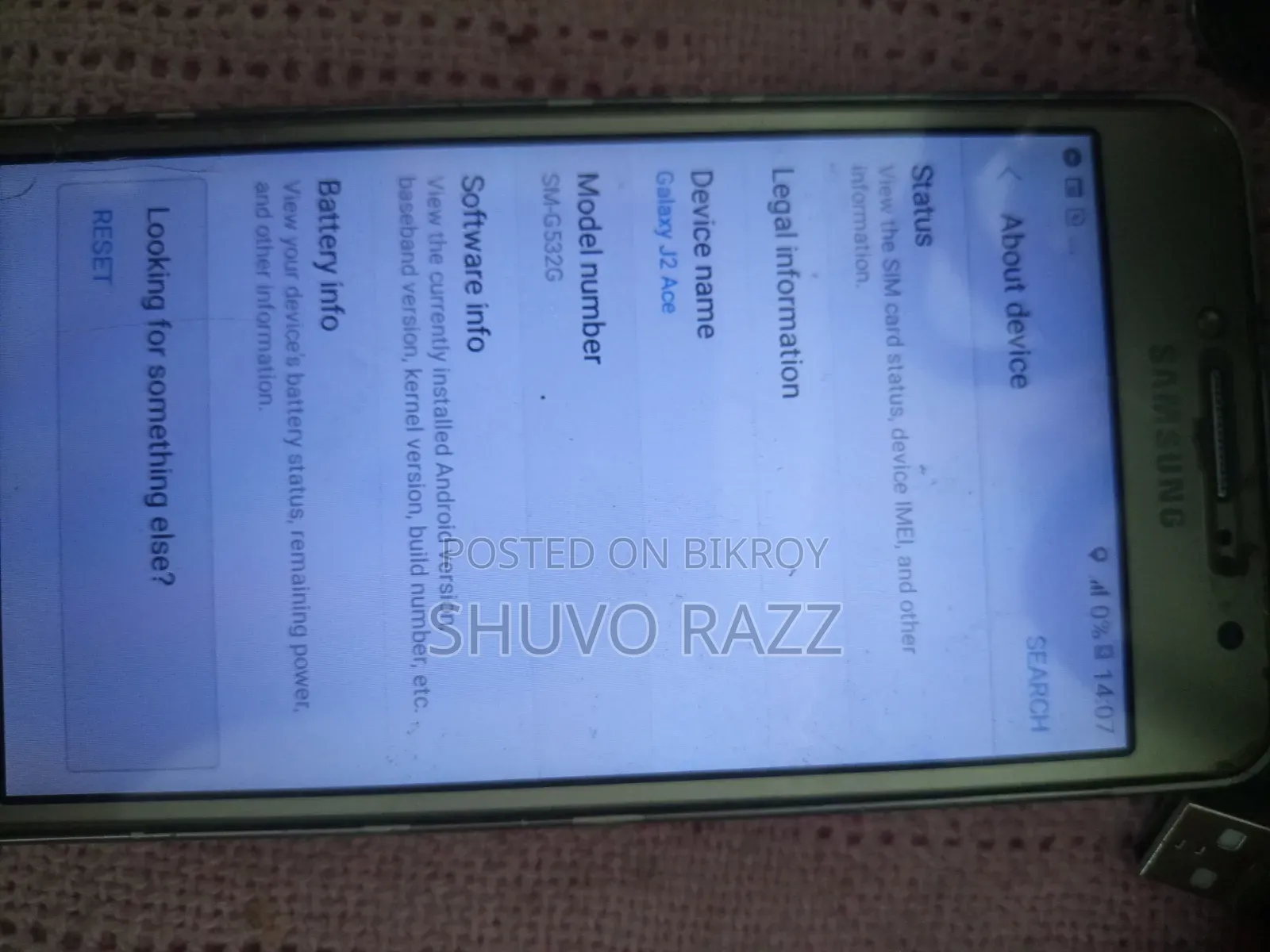 Samsung Galaxy J2 8 GB Silver