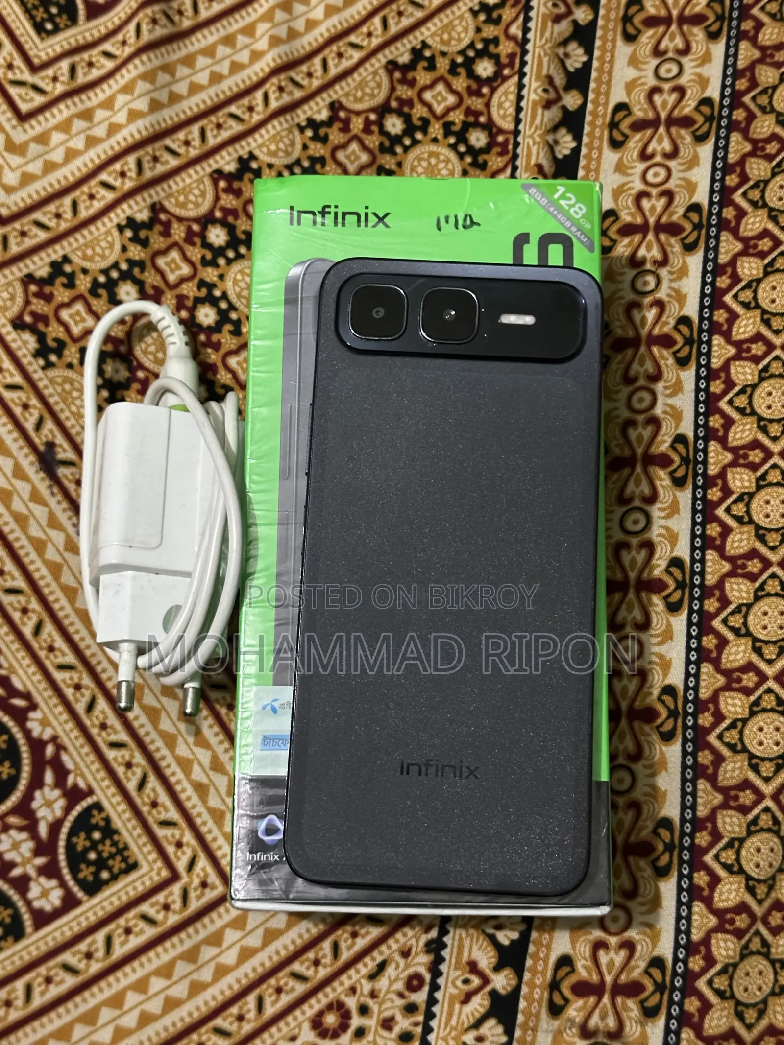 Infinix Smart 10 Plus 128 GB Black