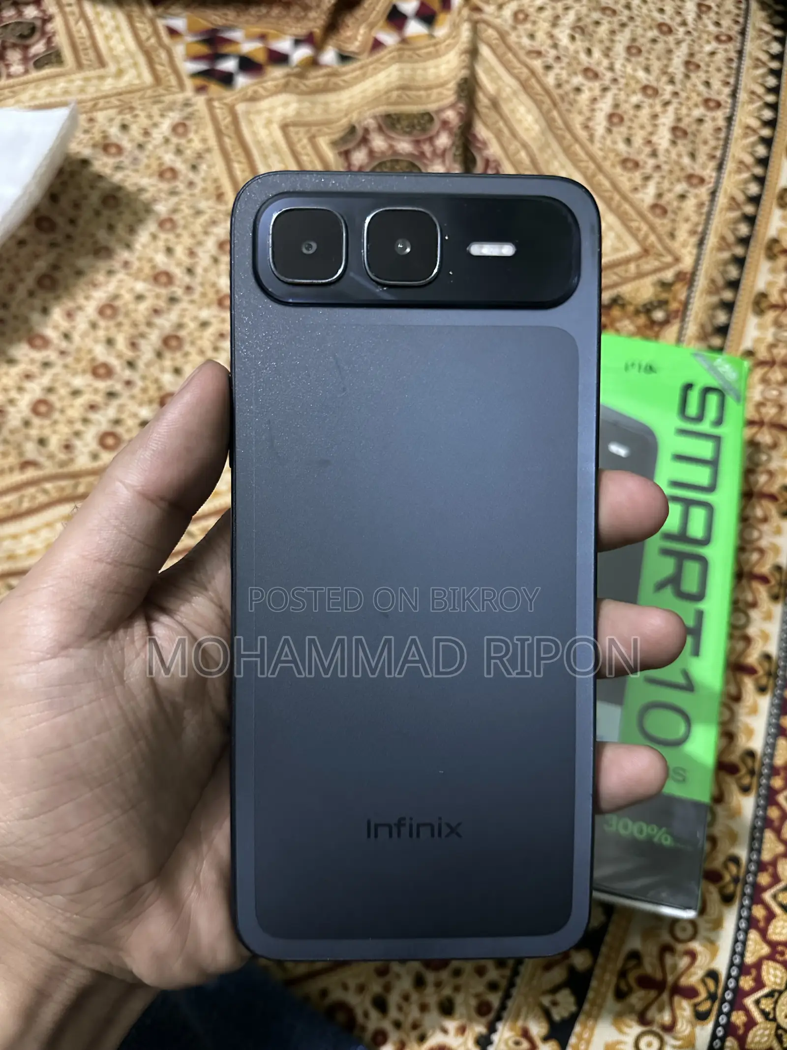 Infinix Smart 10 Plus 128 GB Black