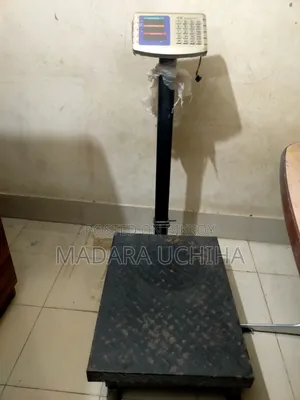 ওজন মাপার স্কেল।