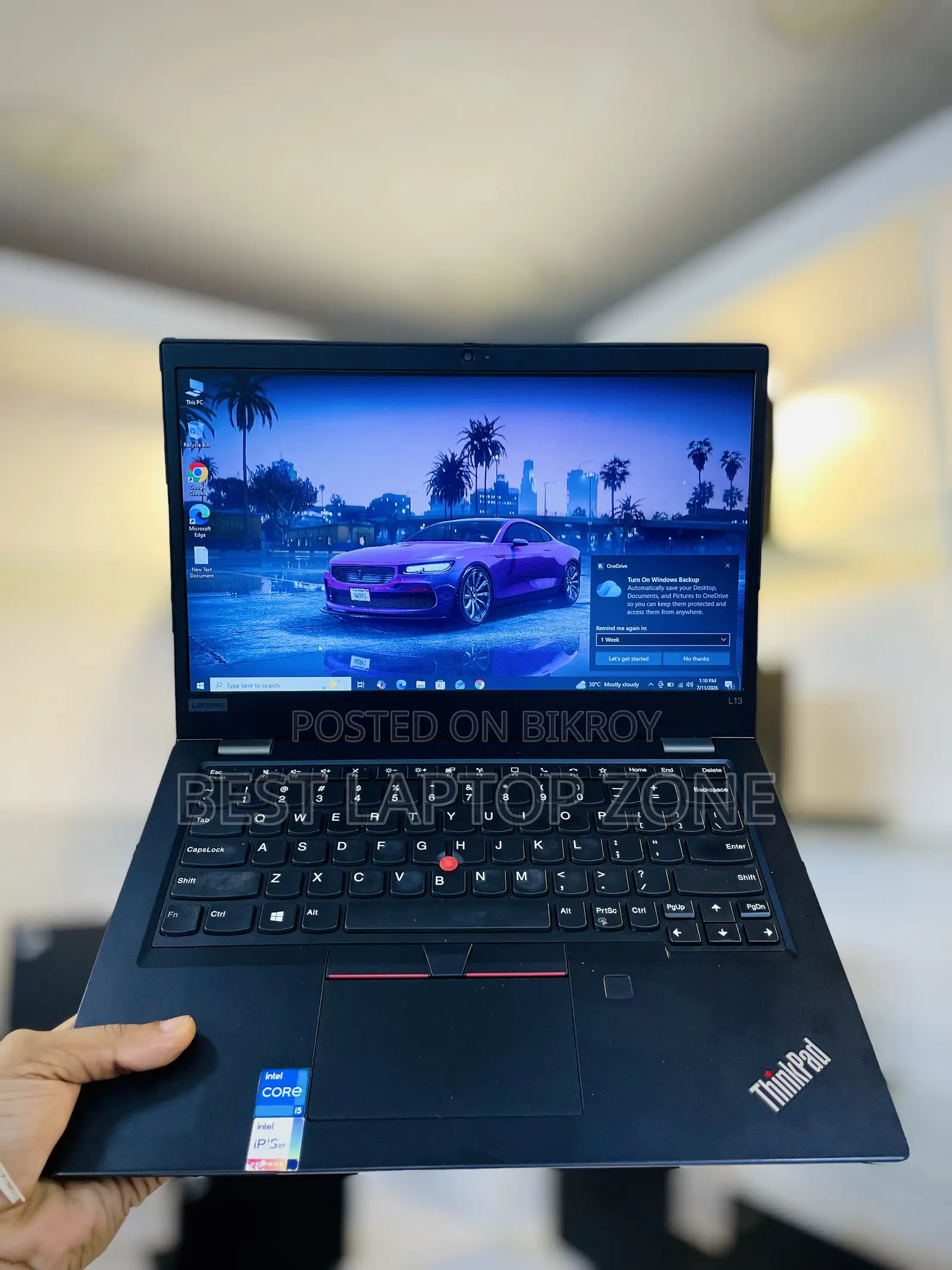 Laptop Lenovo ThinkPad L13 Yoga 16GB Intel Core I5 SSD 256GB