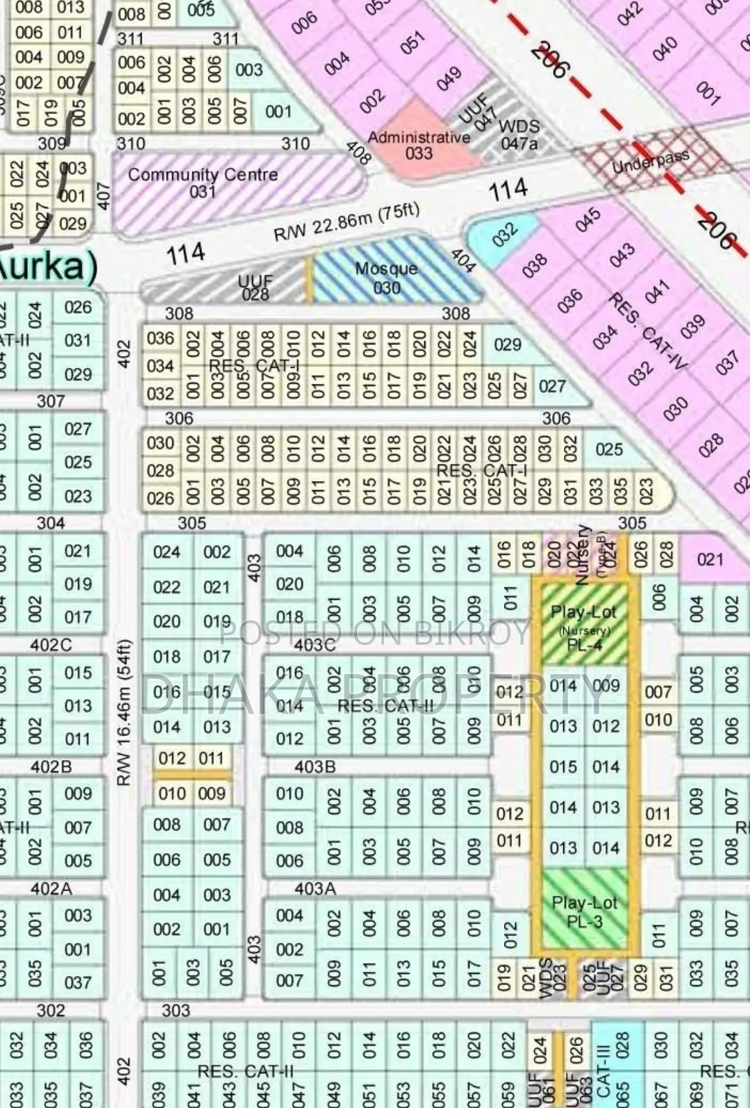 Corner 5 Katha Plot in Sector-17