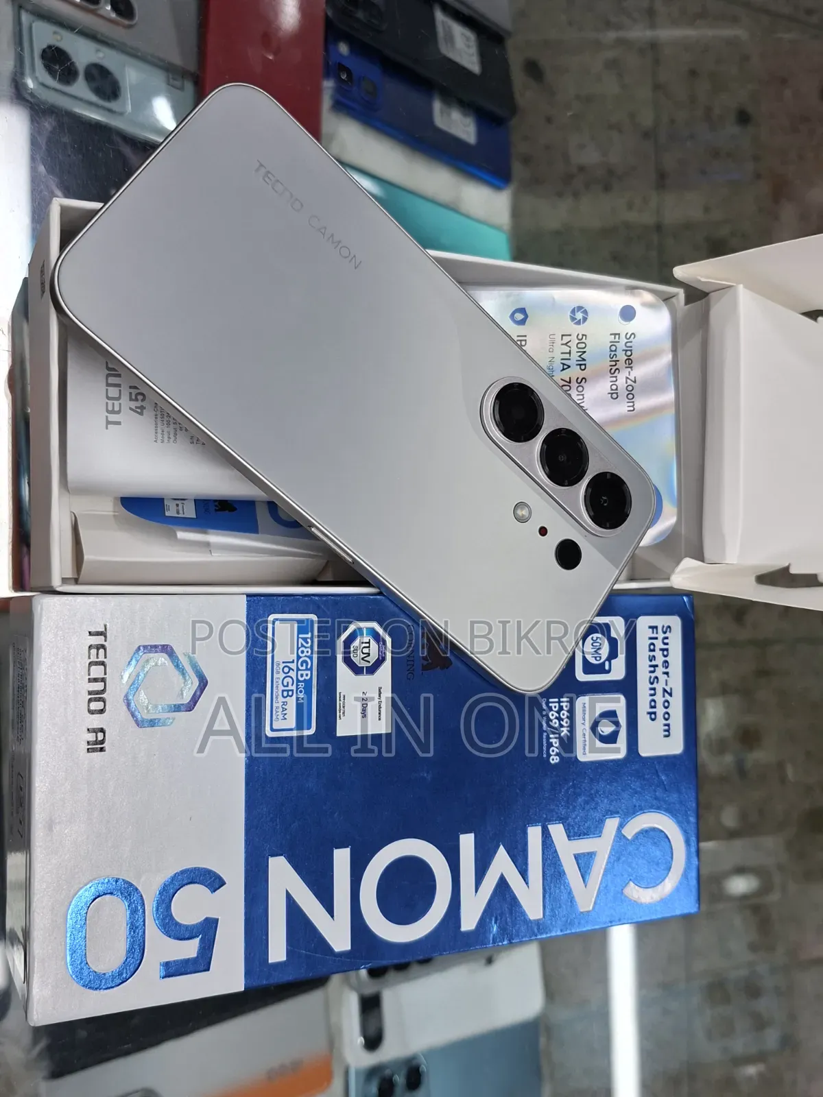 Tecno Camon 50 256 GB Gray