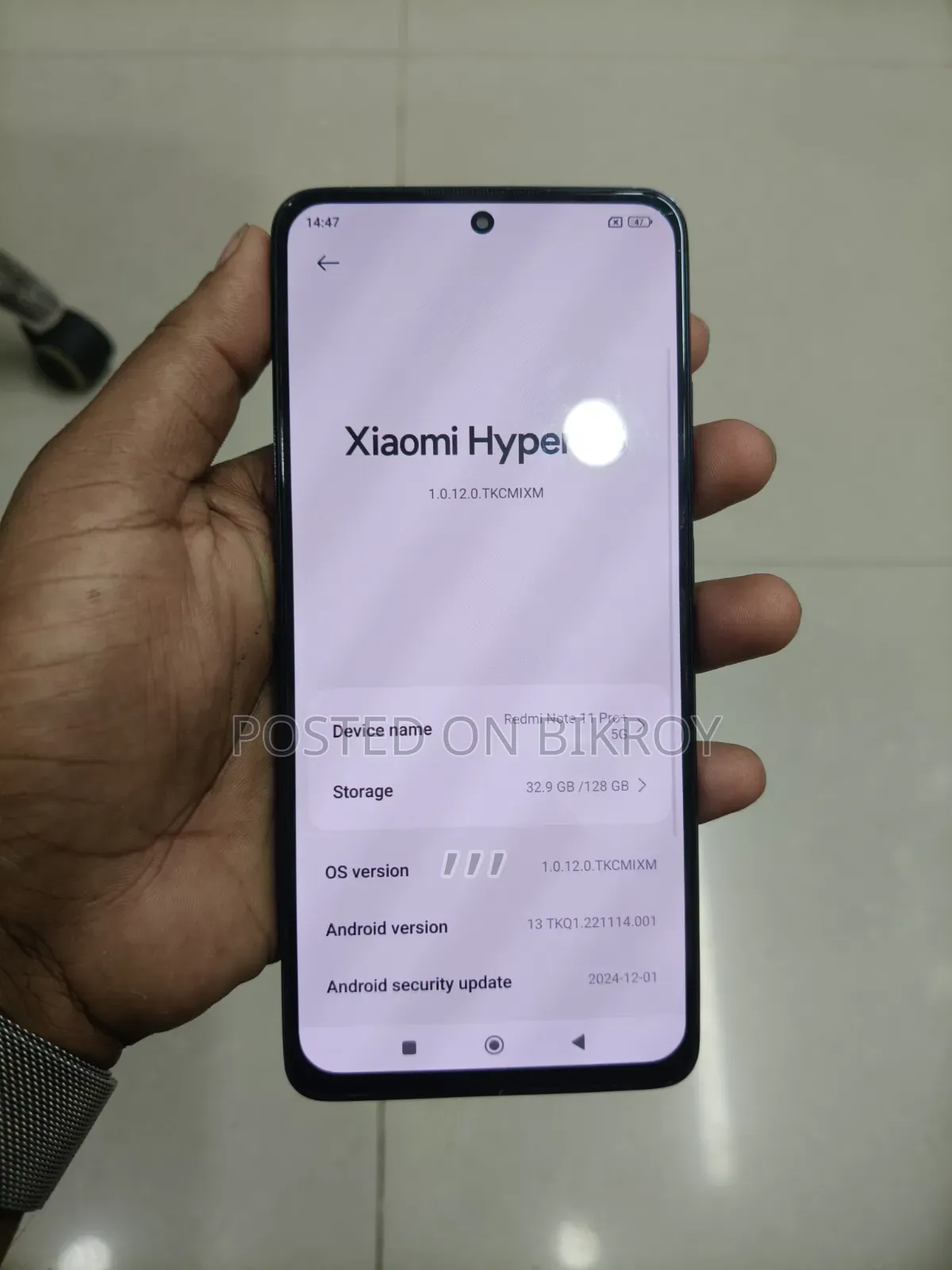 Xiaomi Redmi Note 11 Pro+ 5G 128 GB Black