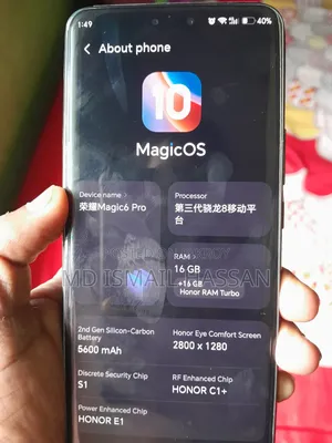 Honor Magic6 Pro 512 GB Black