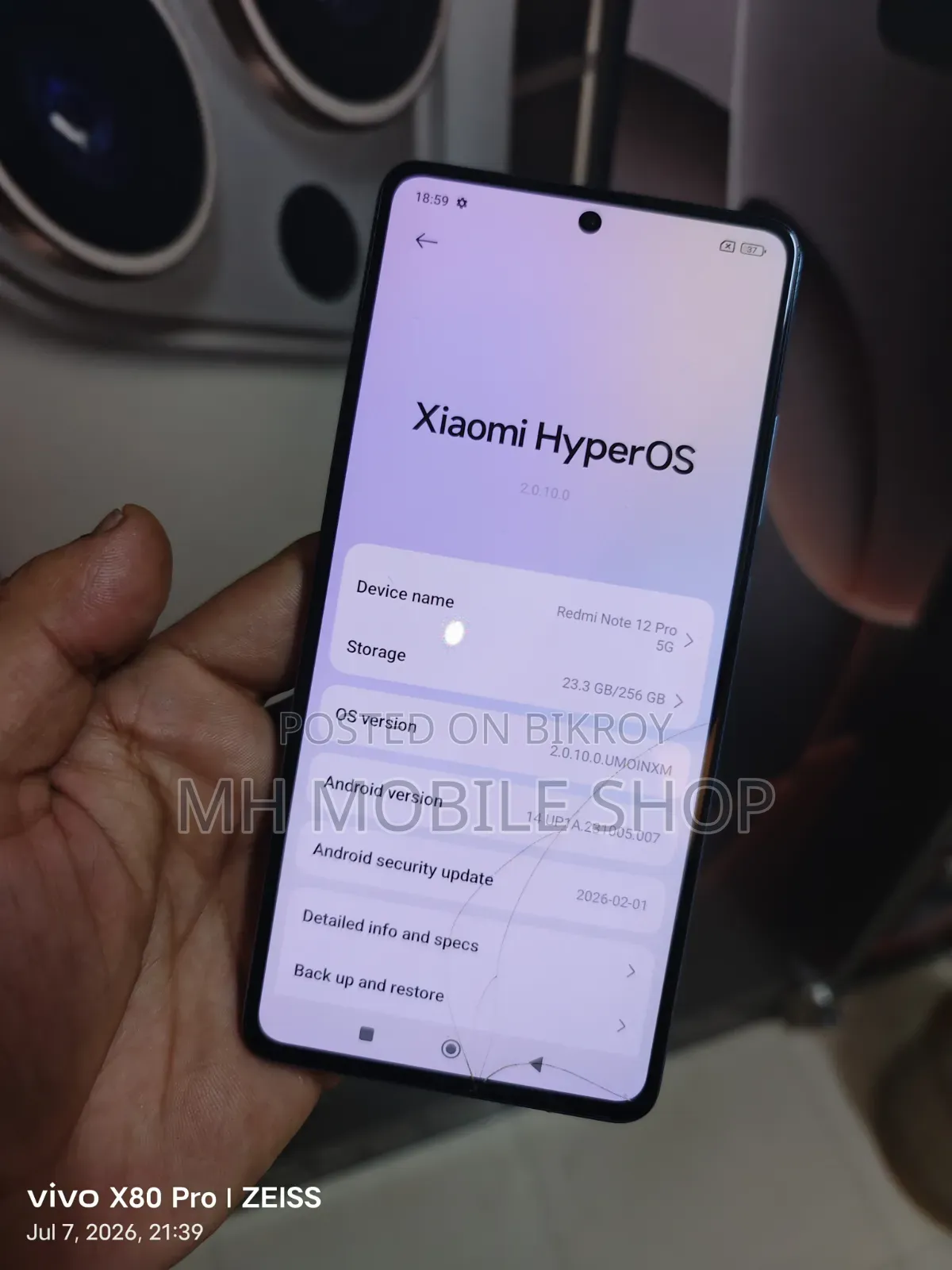 Xiaomi Redmi Note 12 Pro 256 GB Blue