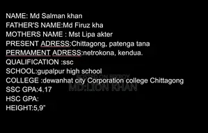 Security CV