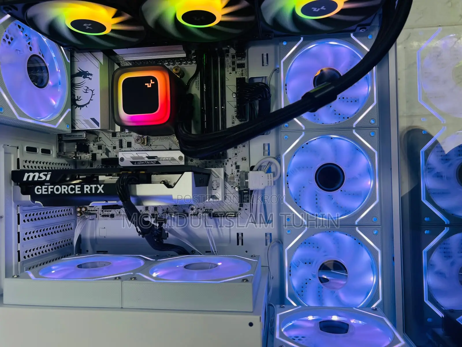 Desktop Computer MSI model 16GB AMD Ryzen 7 SSD 1T