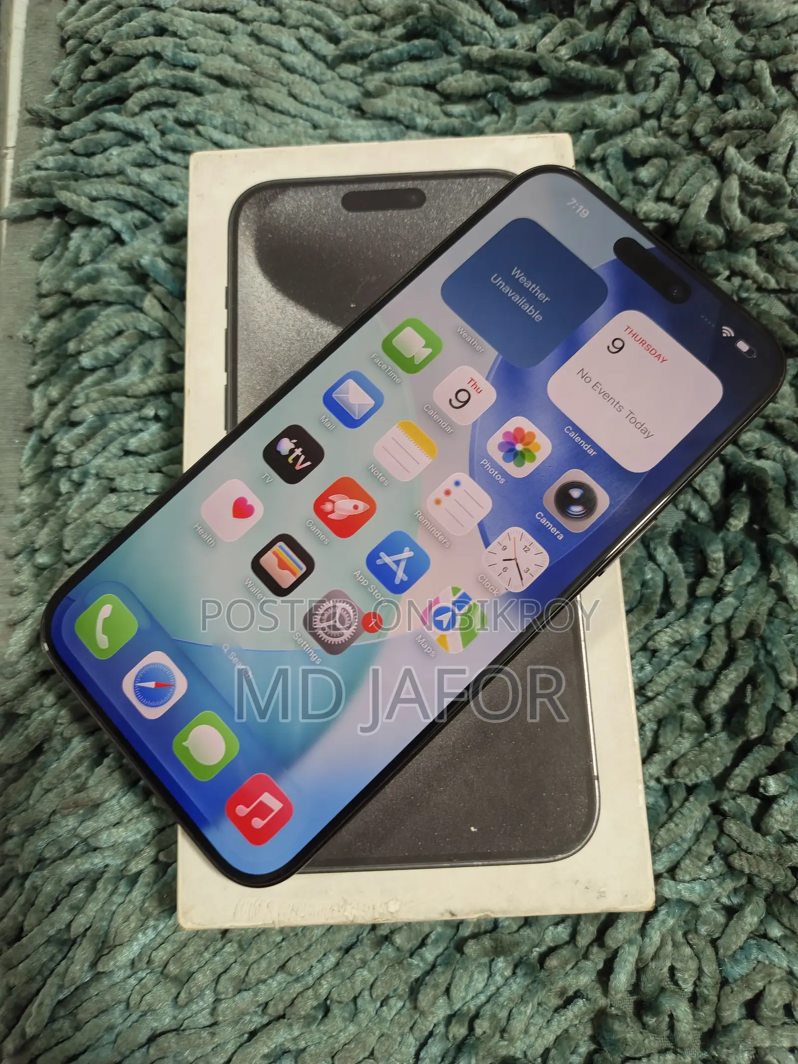 Apple iPhone 15 Pro Max 256 GB Black
