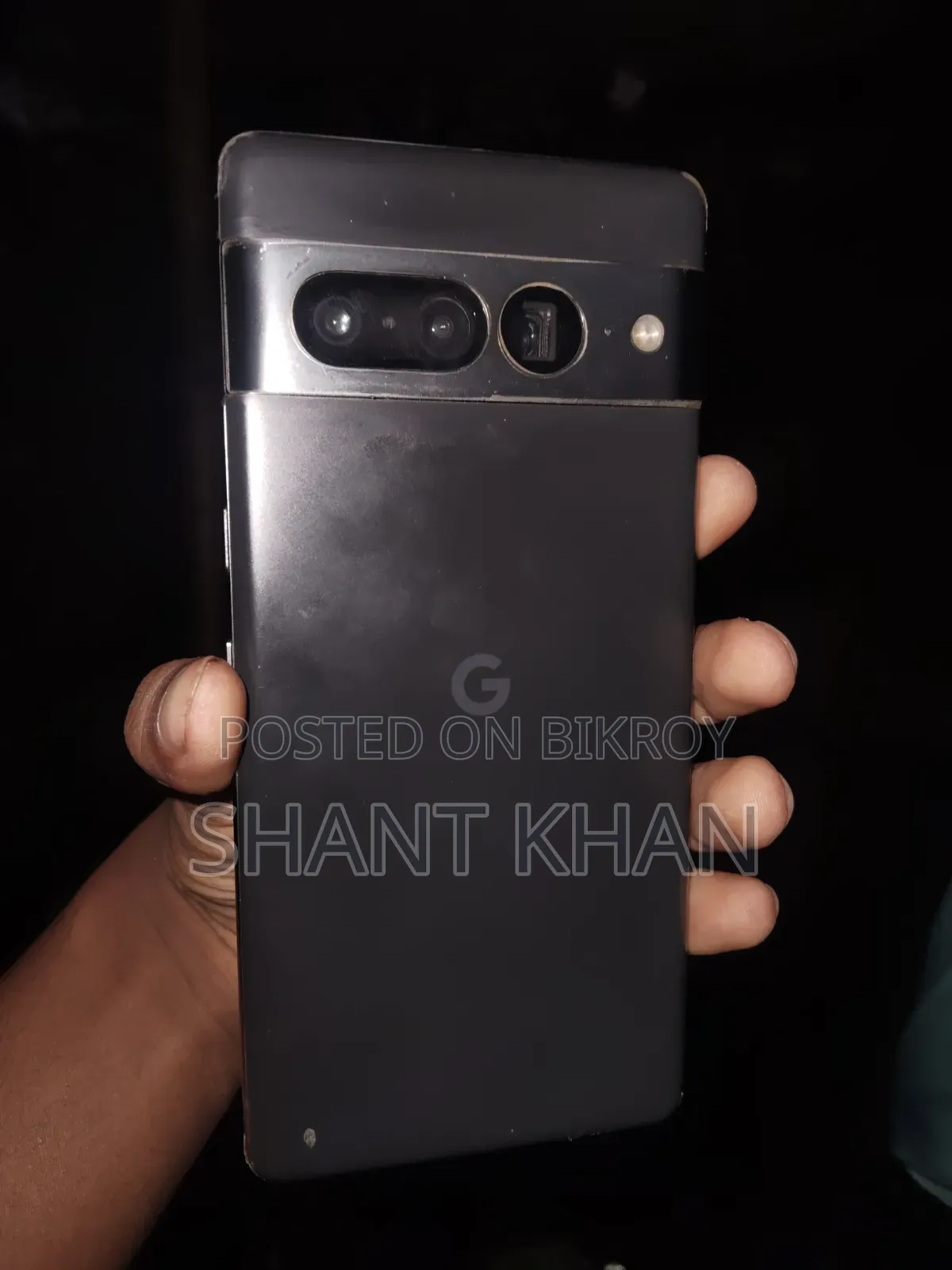 গুগল পিক্সেল ৭ প্রো ১২৮ জিবি ব্ল্যাক