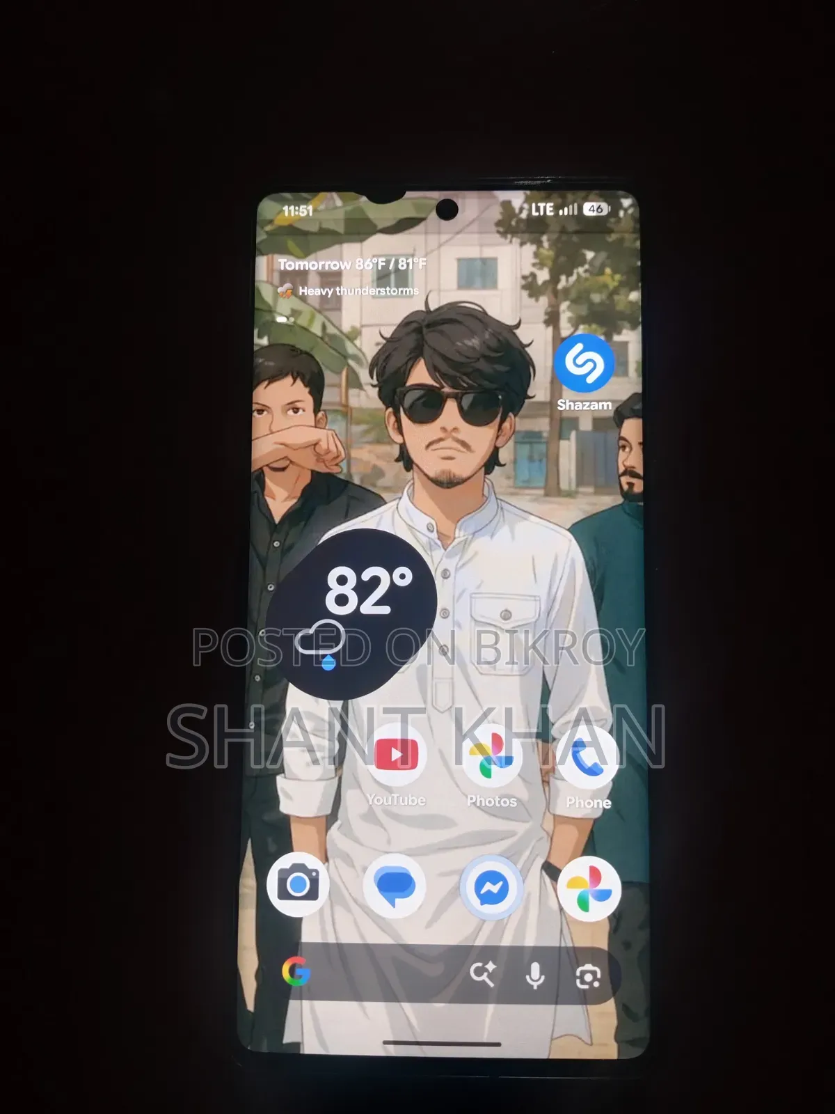 গুগল পিক্সেল ৭ প্রো ১২৮ জিবি ব্ল্যাক