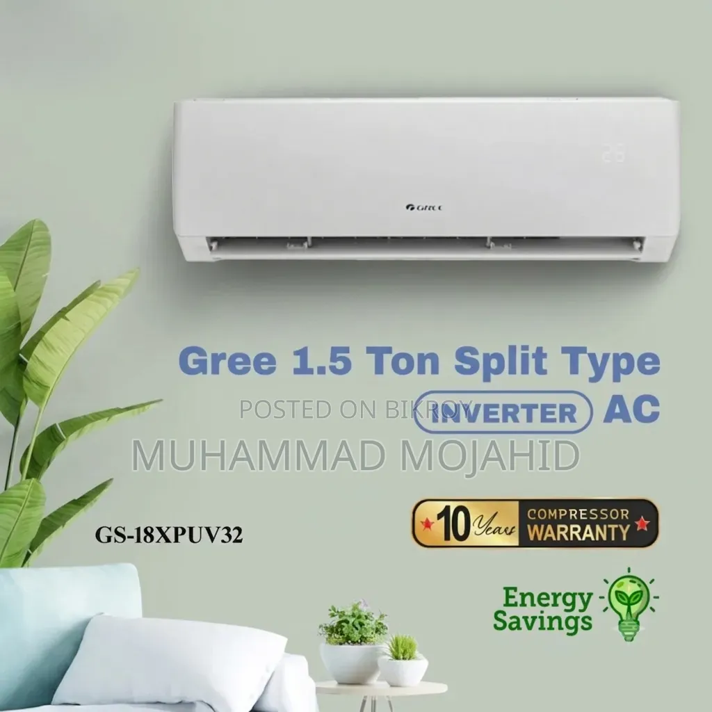 Gree AC Inverter 1.5 Ton