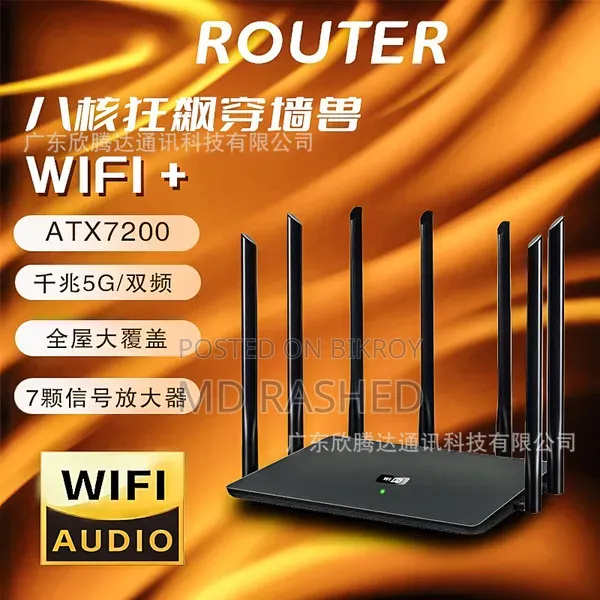 Wifi 6 Dual Band Router (ATX7200)