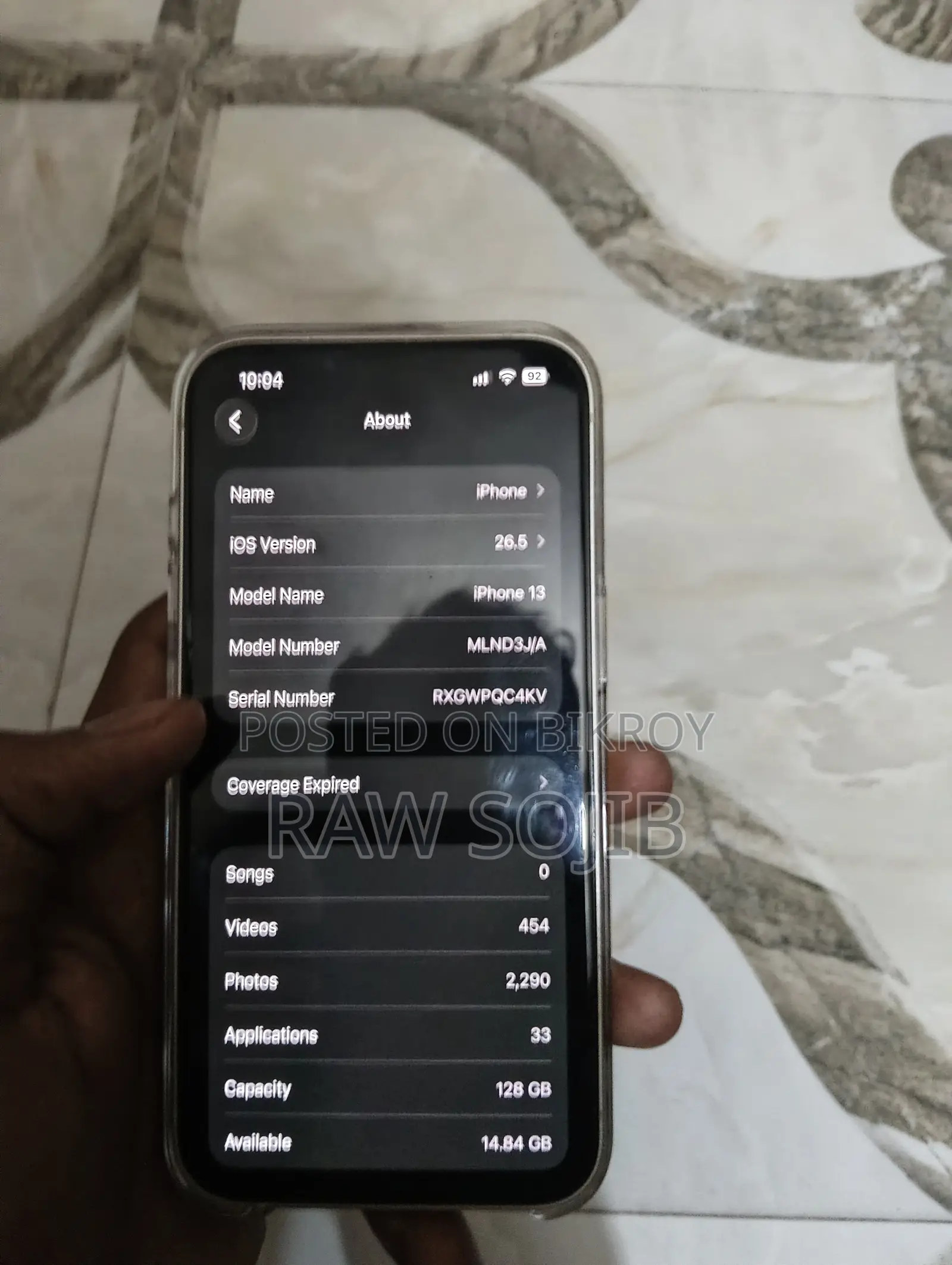 Apple iPhone 13 128 GB White