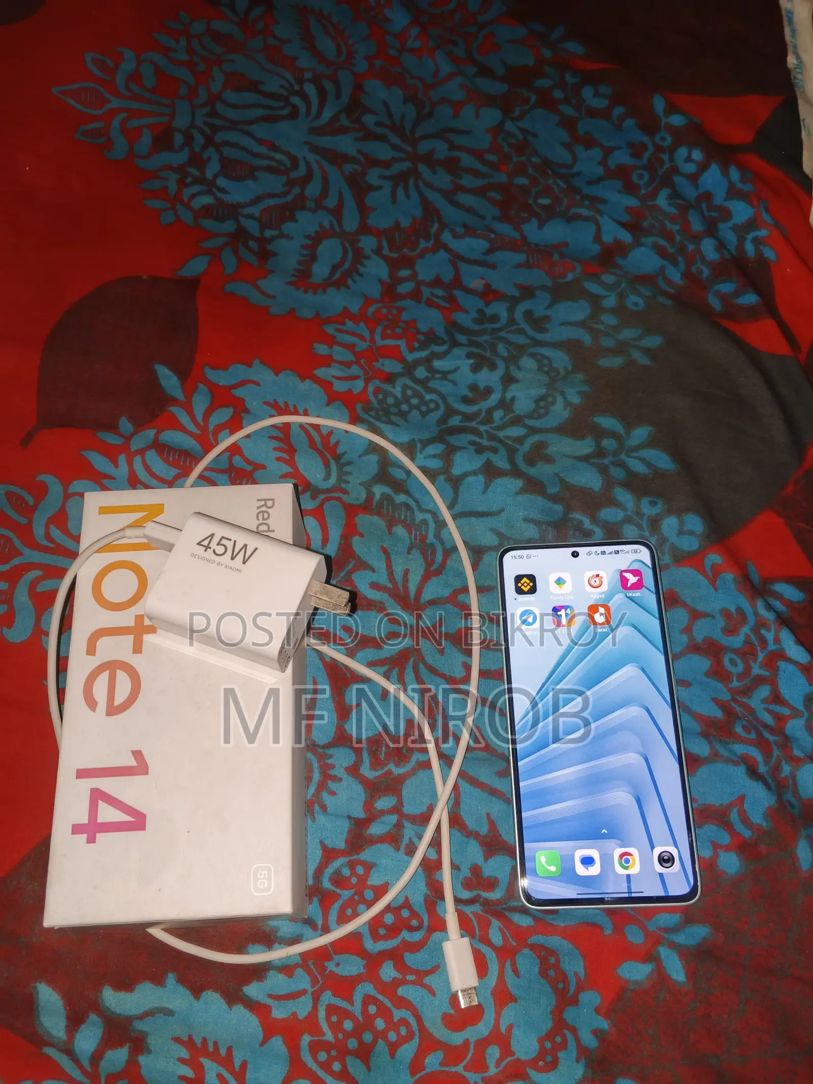 Xiaomi Redmi Note 14 5G 256 GB Blue