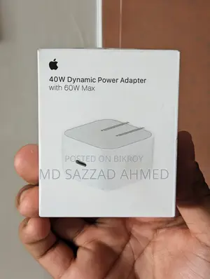 Apple 40 Watt Dynamic Adapter Max 60 Watt