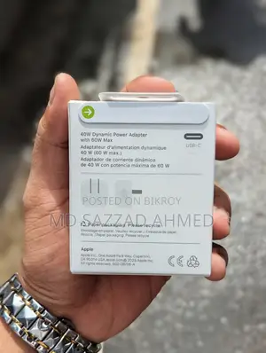 Apple 40 Watt Dynamic Adapter Max 60 Watt