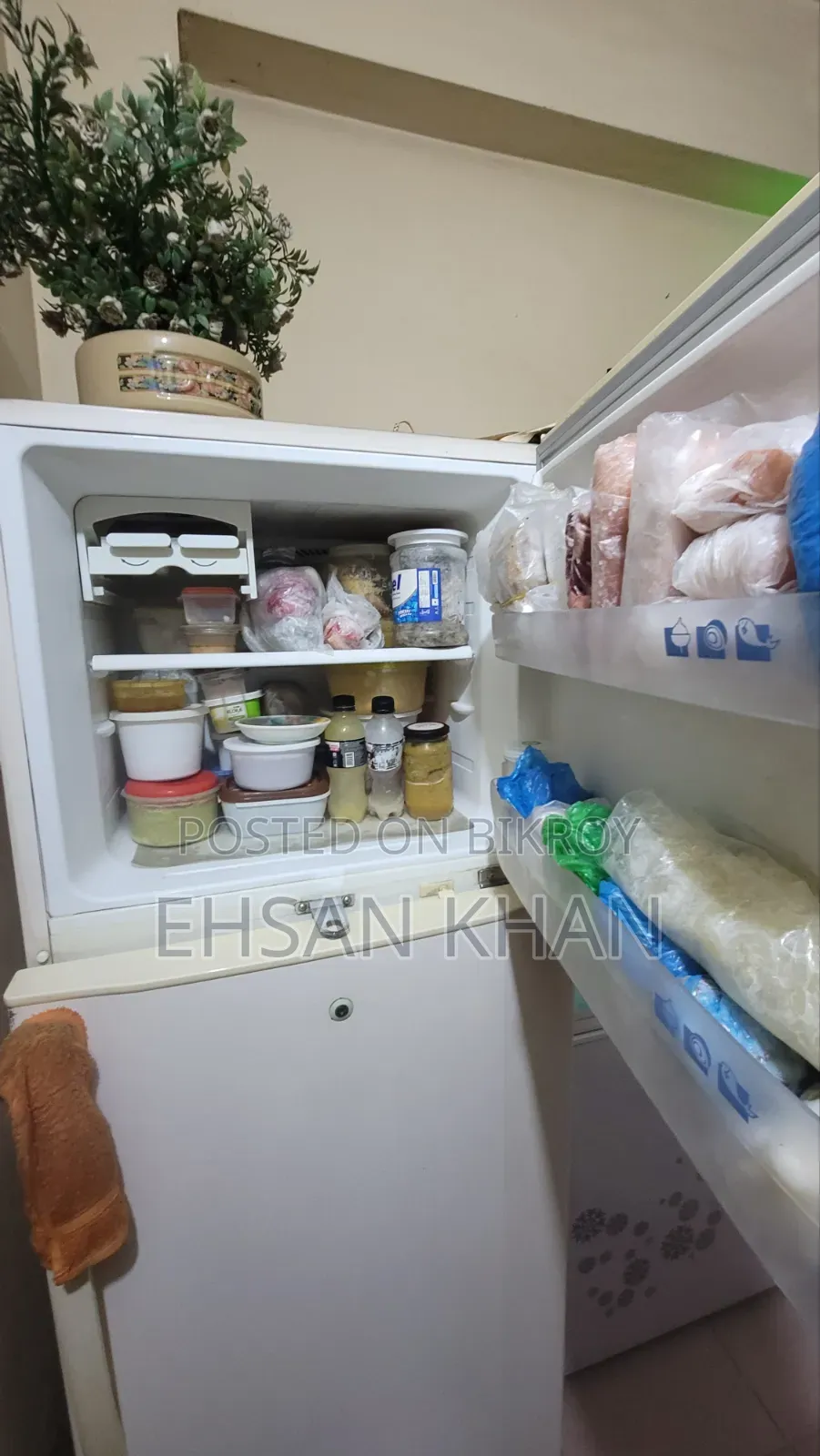 Samsung Cooltech Dynamic Double Door Fridge (Perfect Running Condition)