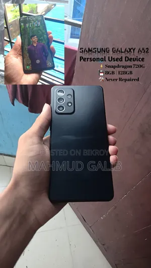 Samsung Galaxy A52 128 GB Black