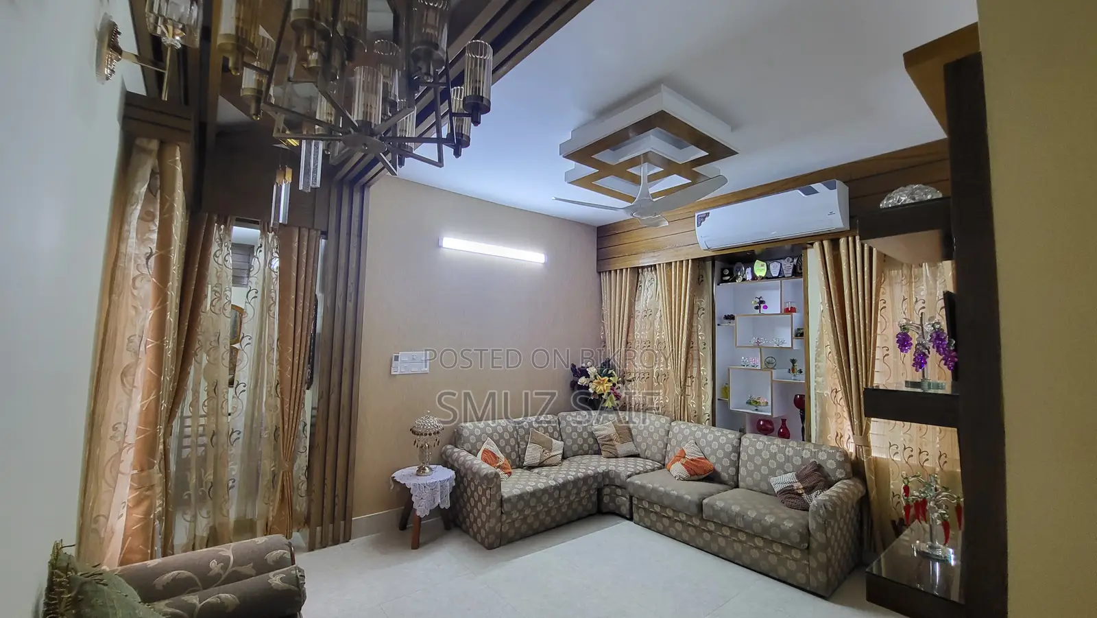 Furnished 3-bedroom Apartment in Khilgaon C Block for Sale