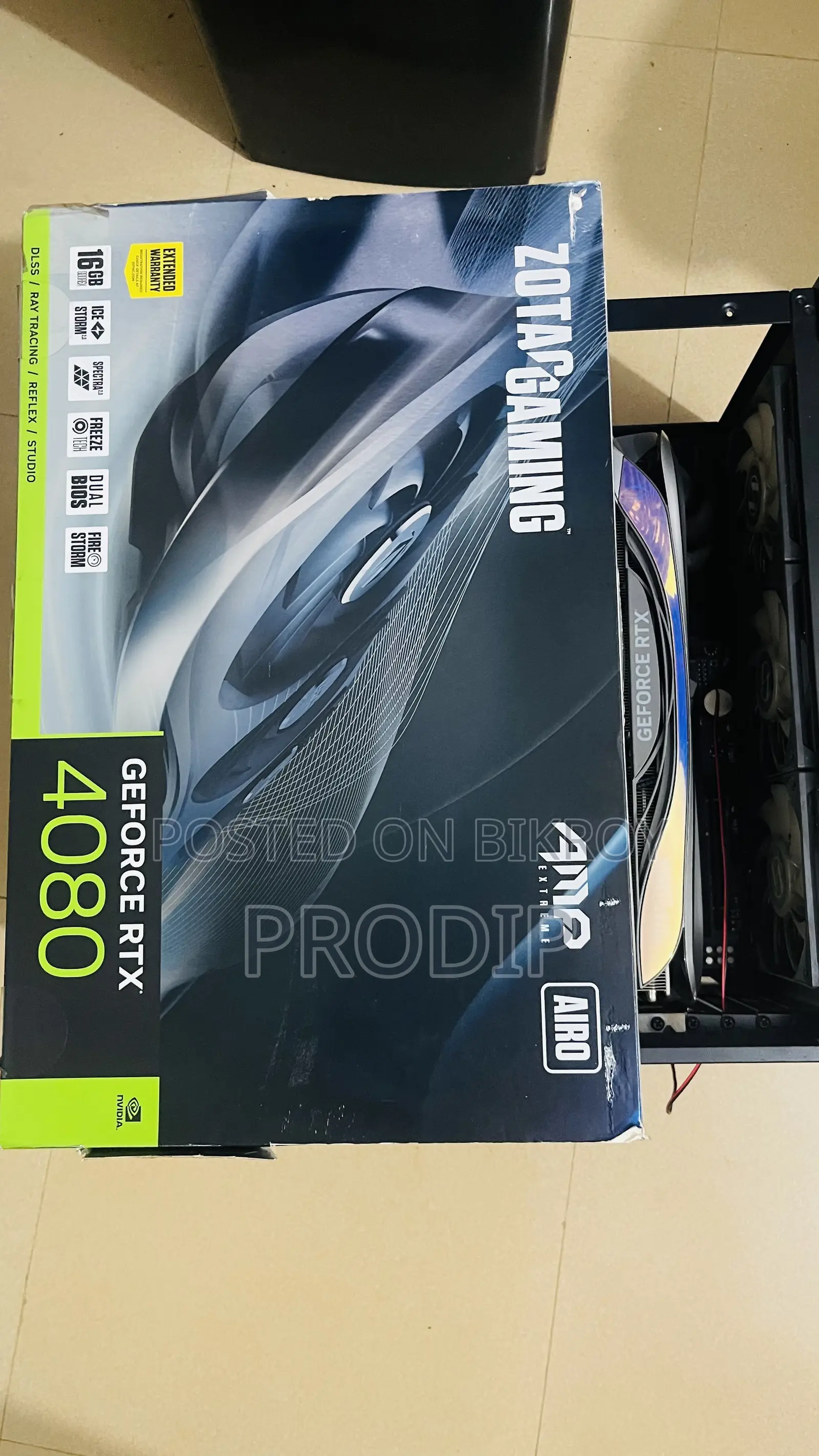 Zotac RTX 4080 16gb Amp Extreme Airo - বক্সসহ, ফ্রেশ কন্ডিশন
