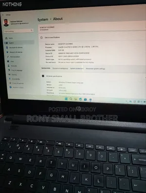 Laptop HP Stream Notebook 8GB Intel Core I5 HDD+SSD 128GB