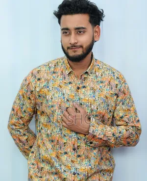 Digital Print Cotton Shirt