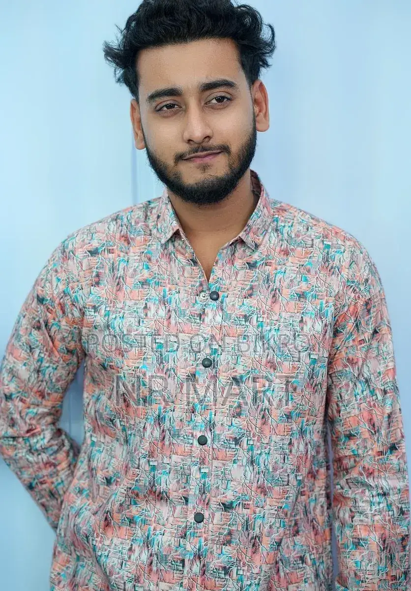 ডিজিটাল প্রিন্ট কটন শার্ট 