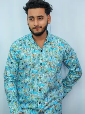 ডিজিটাল প্রিন্ট কটন শার্ট 