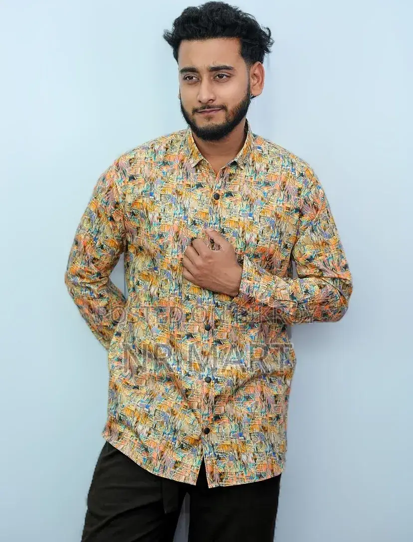 ডিজিটাল প্রিন্ট কটন শার্ট 