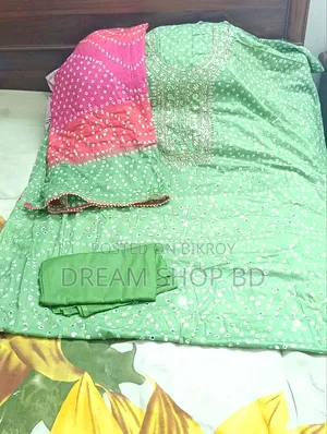 New Delhi Boutique Mirror Work Cotton 3pc