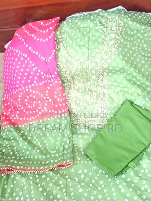 New Delhi Boutique Mirror Work Cotton 3pc