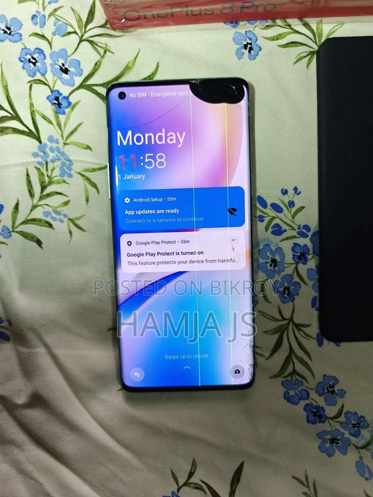 ওয়ানপ্লাস ৮ প্রো ১২৮ জিবি সাদা