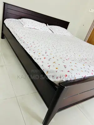 Bed With Mattress and Topper