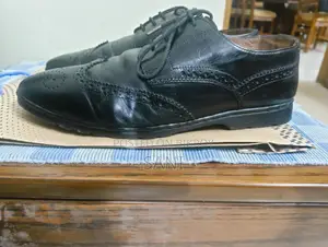 Shoe Formal Brown (Size- 40) (Black Ta Full Free)