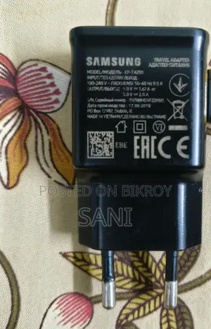 Samsung A50s Original Type-C Cable and Original Adapter