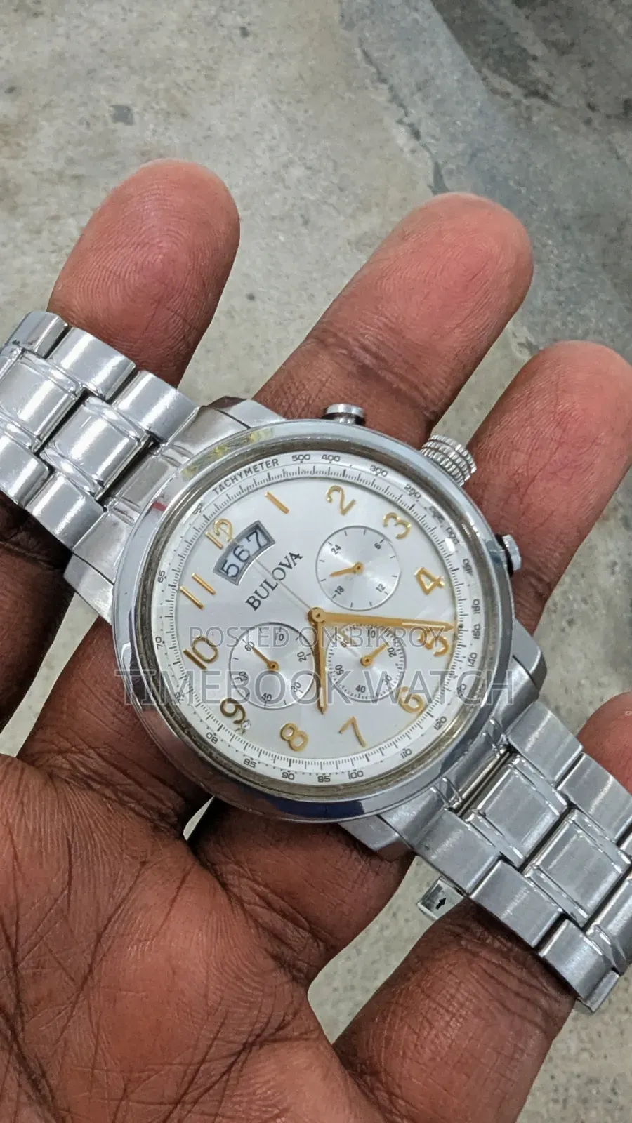 বুলোভা ওয়াচ ১০০% অল স্টিল ফ্রম সাইপ্রাস