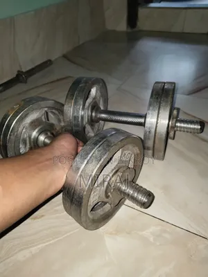 Dumbbell With EZ Bar