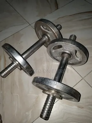 Dumbbell With EZ Bar